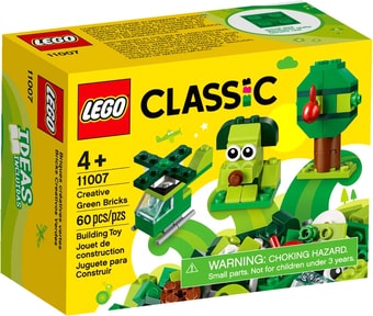 Конструктор LEGO Classic 11007 Зелёный набор для конструирования - фото