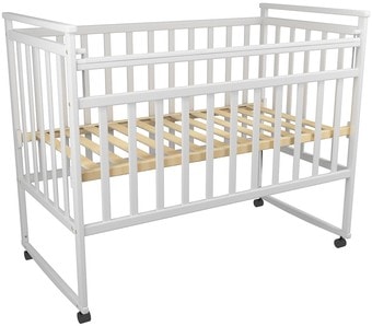 Классическая детская кроватка ФА-Мебель Дарья 3 New (белый) - фото