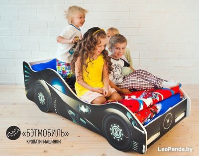 Кровать-машина Бельмарко Бэтмобиль 160x70 - фото2