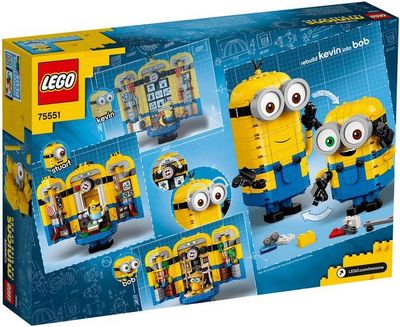 Конструктор LEGO Minions 75551 Фигурки миньонов и их дом - фото2