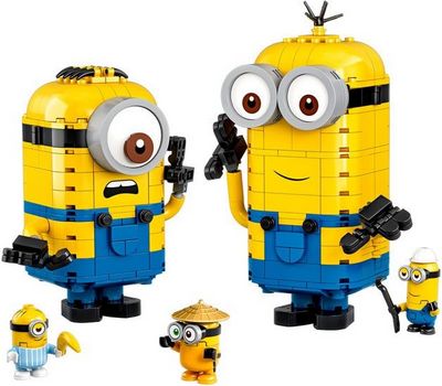 Конструктор LEGO Minions 75551 Фигурки миньонов и их дом - фото3