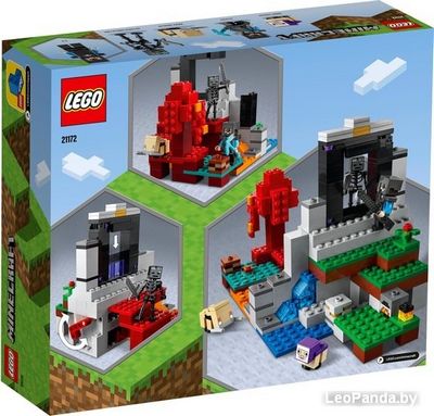 Конструктор LEGO Minecraft 21172 Разрушенный портал - фото2