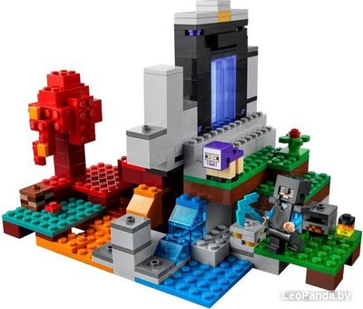 Конструктор LEGO Minecraft 21172 Разрушенный портал - фото3