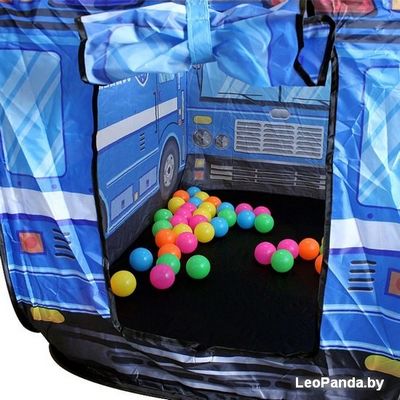 Игровая палатка Darvish Полицейская машина (50 шаров) DV-T-1684 - фото2