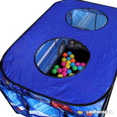 Игровая палатка Darvish Полицейская машина (50 шаров) DV-T-1684 - фото3