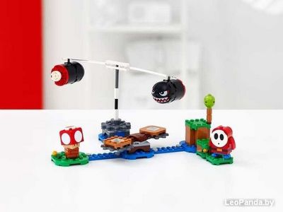 Конструктор LEGO Super Mario 71366 Огневой налёт Билла-банзай. Доп. набор - фото5