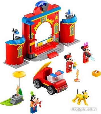 Конструктор LEGO Disney 10776 Пожарная часть и машина Микки и его друзей - фото3