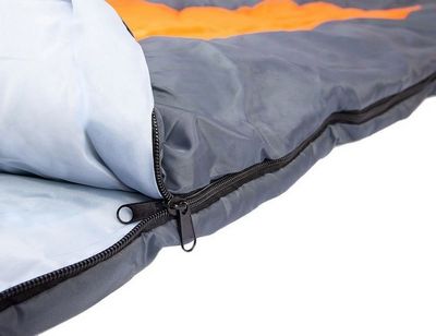 Спальный мешок Acamper Bergen 300г/м2 (оранжевый/серый) - фото3