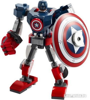 Конструктор LEGO Marvel 76168 Капитан Америка: Робот - фото3