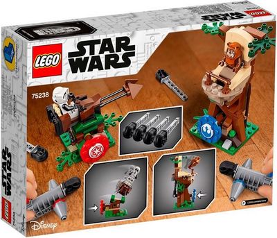 Конструктор LEGO Star Wars 75238 Нападение на планету Эндор - фото2