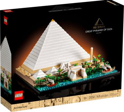 Конструктор LEGO Architecture 21058 Пирамида Хеопса - фото