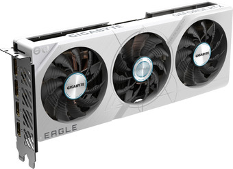 Видеокарта Gigabyte GeForce RTX 4060 Ti Eagle OC Ice 8G GV-N406TEAGLEOC ICE-8GD - фото