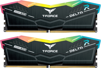 Оперативная память Team T-Force Delta RGB 2x16ГБ DDR5 6600МГц FF3D532G6600HC34DC01 - фото