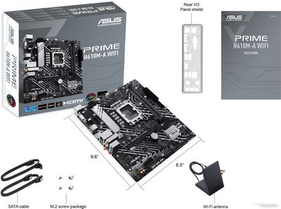 Материнская плата ASUS Prime H610M-A WiFi - фото2