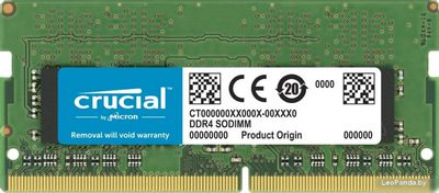 Оперативная память Crucial 32GB DDR4 SODIMM PC4-25600 CT32G4SFD832A - фото