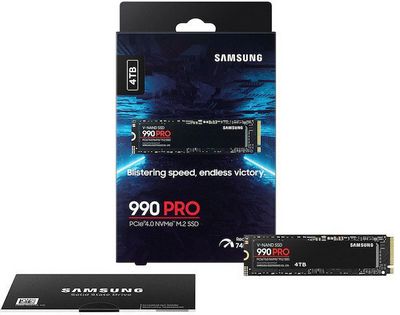 SSD Samsung 990 Pro 4TB MZ-V9P4T0BW - фото3