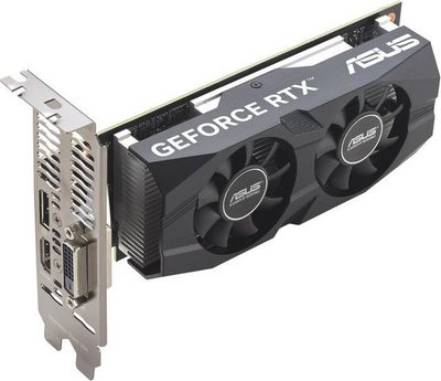 Видеокарта ASUS Dual GeForce RTX 3050 LP BRK OC Edition 6GB GDDR6 RTX3050-O6G-LP-BRK - фото4