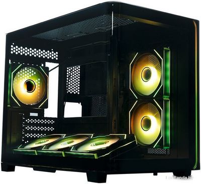 Корпус XASTRA QR600M 6ARGB C10-UC (черный) - фото