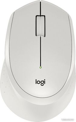 Мышь Logitech M330 Silent Plus (белый/желтый) - фото