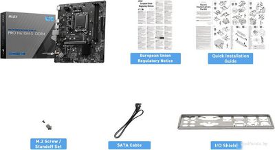 Материнская плата MSI Pro H610M-S DDR4 - фото3