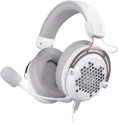 Наушники Redragon Diomedes (белый/розовый) - фото