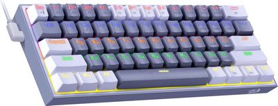 Клавиатура Redragon Fizz (Redragon Melt-Gold, серый/белый) - фото9
