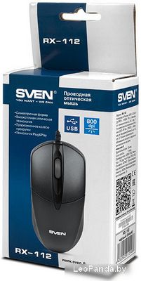 Мышь SVEN RX-112 USB - фото5