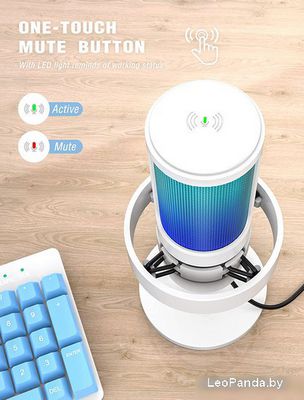 Микрофон FIFINE A8 (белый) - фото5