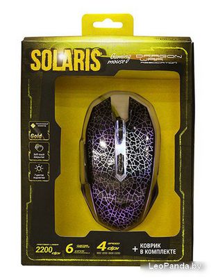 Мышь + коврик QUMO Dragon War Solaris M10 - фото3