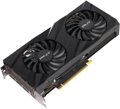 Видеокарта PNY GeForce RTX 3060 12GB Verto Dual Fan VCG306012DFBPB1 - фото4