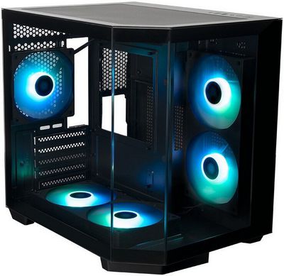 Корпус XASTRA QT400M 5ARGB-FC-C6-AC (черный) - фото5