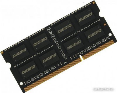 Оперативная память Digma 8ГБ DDR3 SODIMM 1600 МГц DGMAS31600008D - фото2