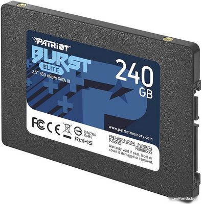 SSD Patriot Burst Elite 240GB PBE240GS25SSDR - фото2
