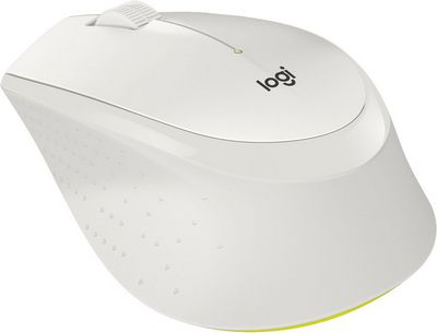 Мышь Logitech M330 Silent Plus (белый/желтый) - фото2