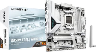 Материнская плата Gigabyte B850M Eagle WiFi6E Ice (rev. 1.1) - фото4