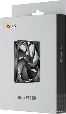 Вентилятор для корпуса Ocypus Delta F12 BK - фото5