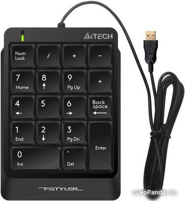 Цифровой блок A4Tech FK13P (черный) - фото