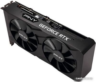 Видеокарта PNY GeForce RTX 3050 8GB Verto Dual Fan Edition VCG30508DFBPB1 - фото4