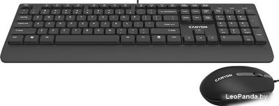 Клавиатура + мышь Canyon CNE-CSET4-RU - фото2