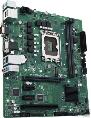Материнская плата ASUS Pro H610M-C D4-CSM - фото3
