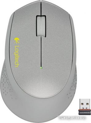 Мышь Logitech Wireless Mouse M280 Gray - фото