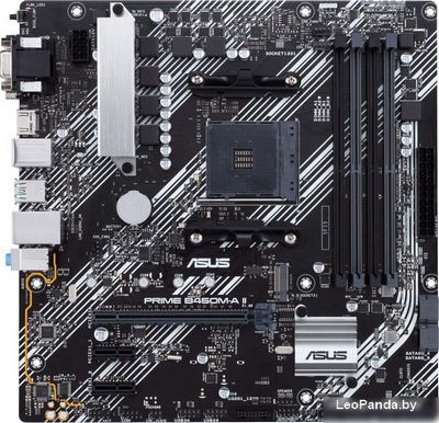 Материнская плата ASUS Prime B450M-A II - фото