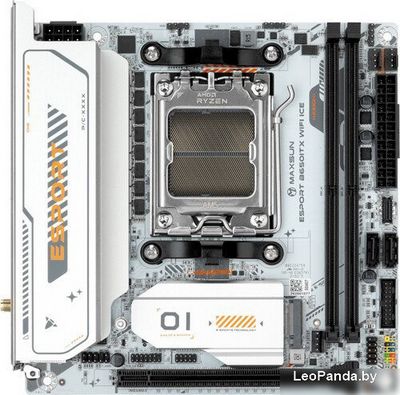 Материнская плата Maxsun eSport B650ITX WiFi Ice - фото