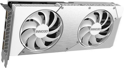 Видеокарта Inno3D GeForce RTX 5060 Ti 16GB Twin X2 OC White N506T2-16D7X-191073W - фото