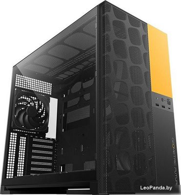 Корпус Geometric Future Model 5 Vent 5FAN (черный/желтый) - фото3