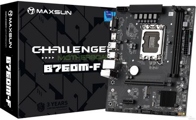 Материнская плата Maxsun Challenger B760M-F - фото2
