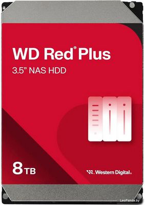 Жесткий диск WD Red Plus 8TB WD80EFPX - фото