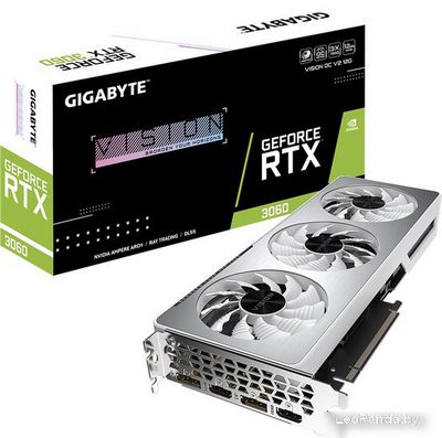 Видеокарта Gigabyte GeForce RTX 3060 Vision OC V2 12GB GDDR6 - фото2