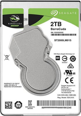Жесткий диск Seagate Barracuda 2TB [ST2000LM015] - фото