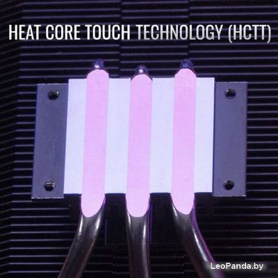 Кулер для процессора AeroCool Cylon 3H ARGB PWM 4P - фото3